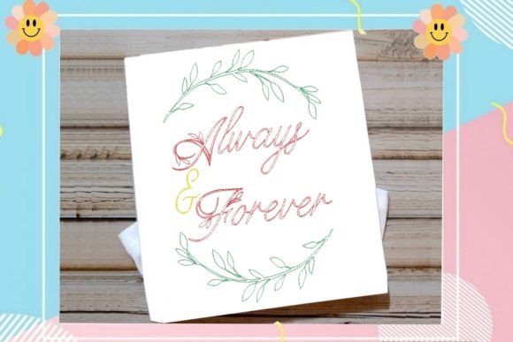 Always Forever Floral Ring Embroidery Review