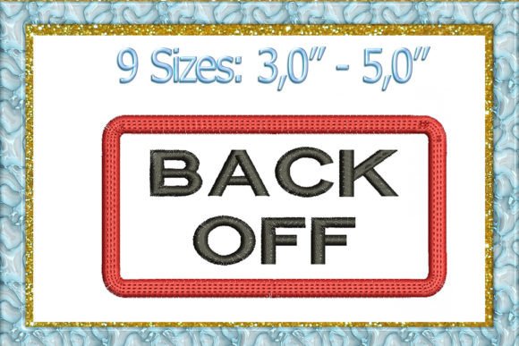 Back off Embroidery Review for Boutique Apparel