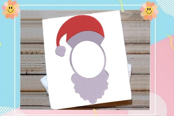 Christmas Santa Claus Logo Review for Embroidery Projects