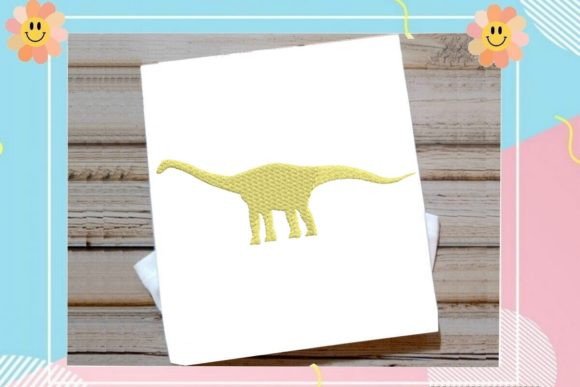 Dinosaur Brachiosaurus 4 Embroidery Review