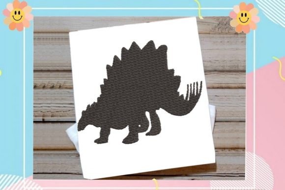 Dinosaur Stegosaurus 3 Embroidery Review