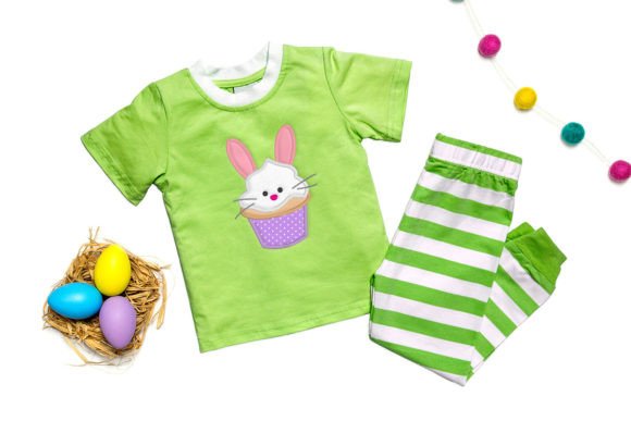 Easter Bunny Cupcake Applique Review
