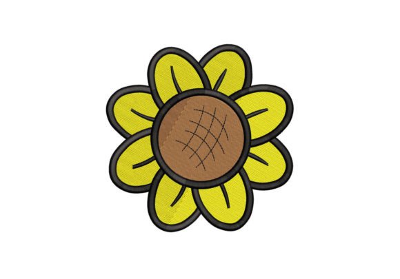 Embroidered Petals Sunflower Bloom Review