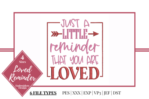 Loved Reminder Embroidery Review