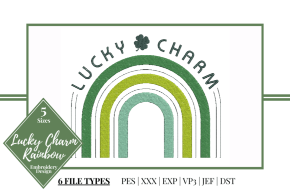 Lucky Charm Rainbow Embroidery Review