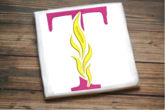 T Letter Beautiful Fire Alphabet Review