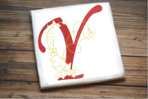 Y Letter Vine Monogram Flower Review